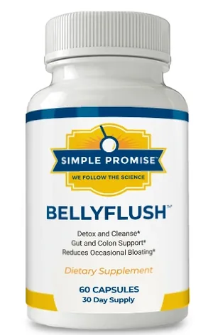One bottle of BellyFlush, 60 capsules, as pictured by the seller