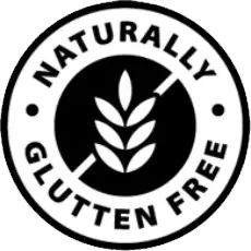 Gluten free roundel, as supplied