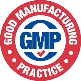 GMP certified roundel, as supplied