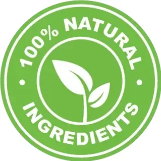 All natural ingredients seal, as supplied