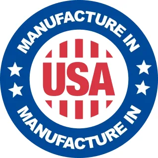 Made in USA roundel, as supplied