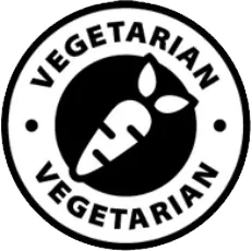 Vegetarian seal, as supplied